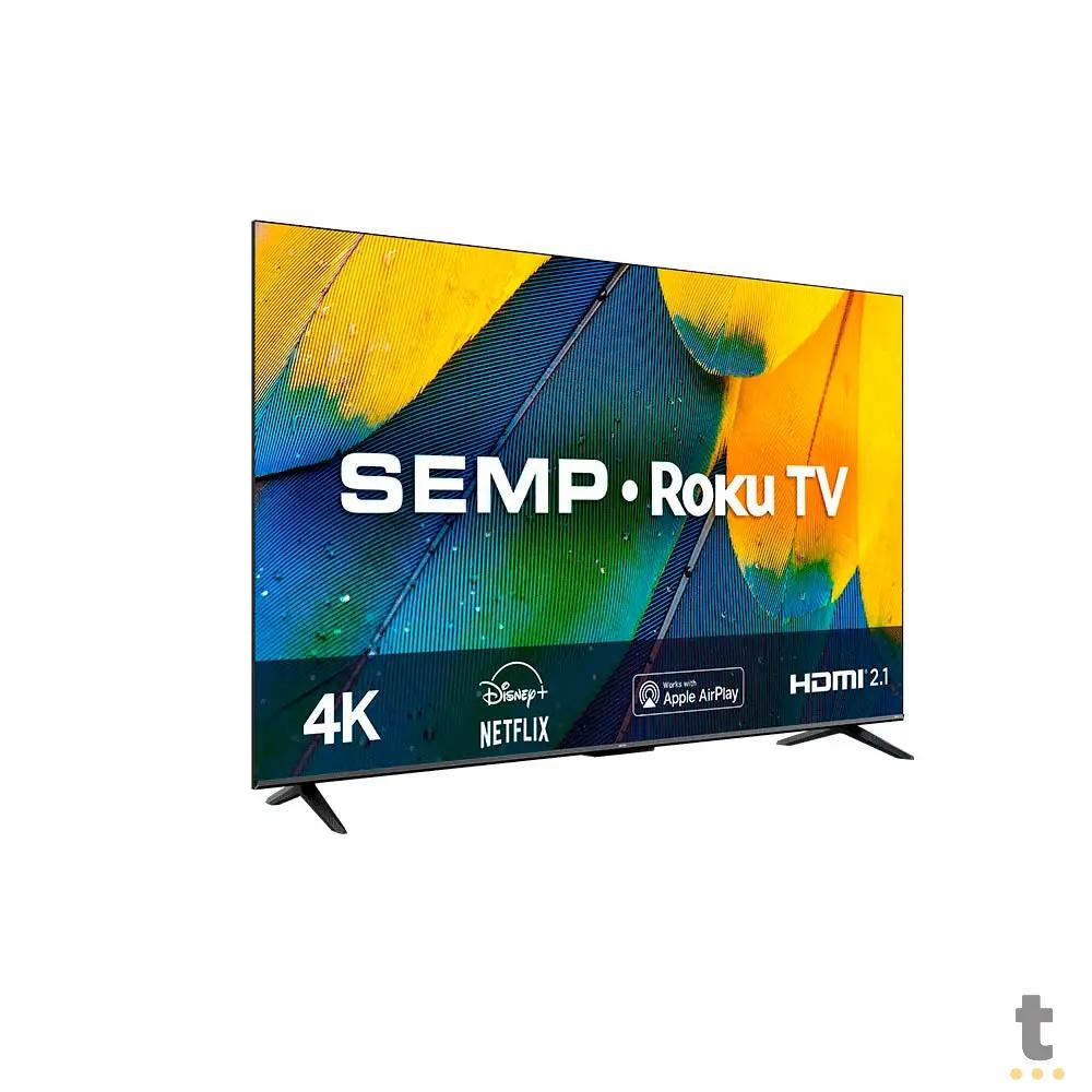 Smart TV Led Semp 50" 4K UHD Wi-fi USB HDMI Roku TV - 50RK8600 Truedata