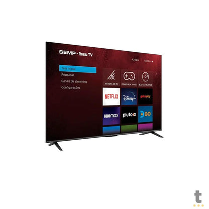 Smart TV Led Semp 55" 4K UHD Wi-fi USB HDMI Roku TV - 55RK8600 Truedata