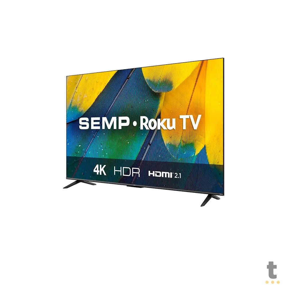 Smart TV Led Semp 55" 4K UHD Wi-fi USB HDMI Roku TV - 55RK8600 Truedata