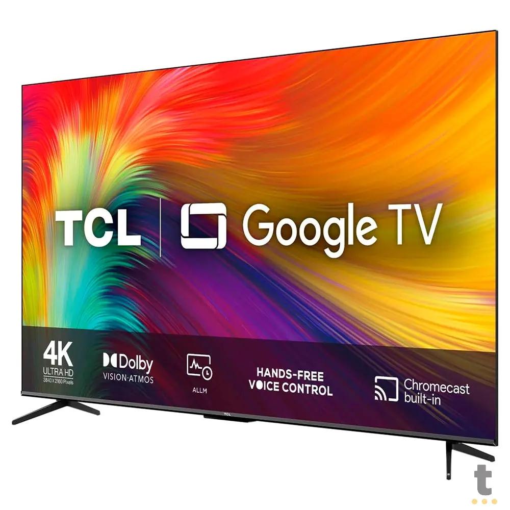 Smart TV Led TCL 65" UHD 4K Wi-fi Bluetooth USB HDMI Google Tv Android - 65P735 Truedata