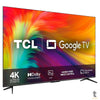 Smart TV Led TCL 65" UHD 4K Wi-fi Bluetooth USB HDMI Google Tv Android - 65P735 Truedata