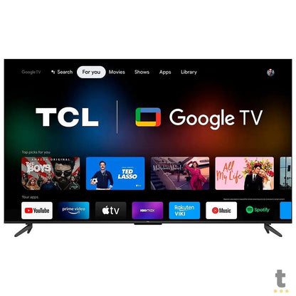 Smart TV Led TCL 65" UHD 4K Wi-fi Bluetooth USB HDMI Google Tv Android - 65P735 Truedata