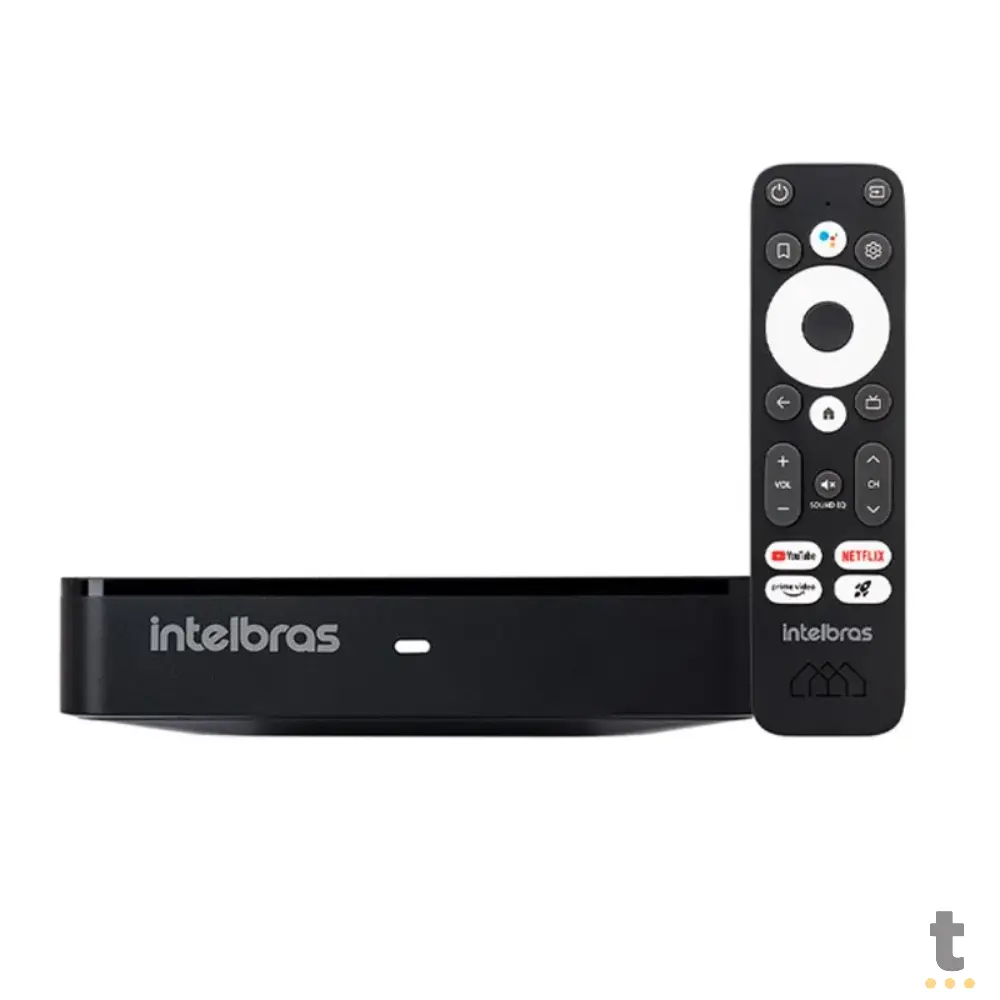Smart Tv Box Intelbras Izy Play Full Hd Wi-Fi Bluetooth 5.0 Android TV - 4140033 Truedata