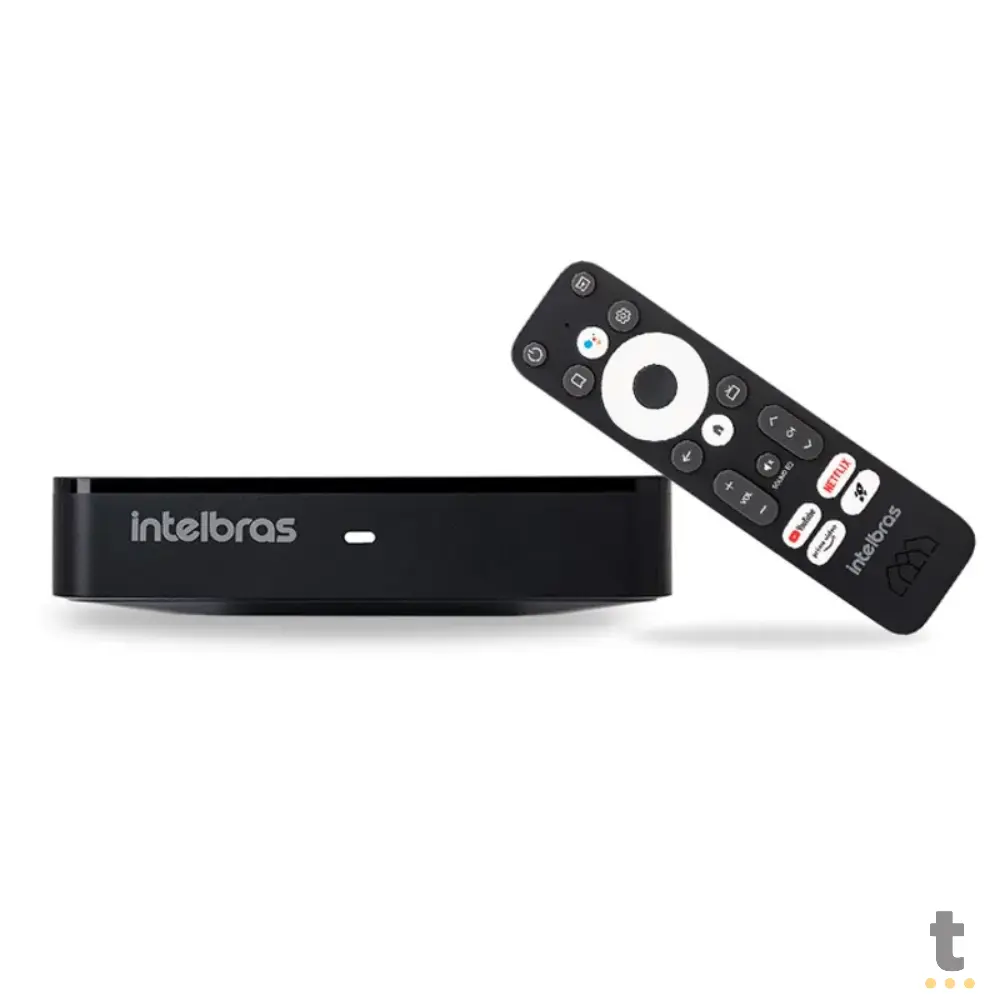 Smart Tv Box Intelbras Izy Play Full Hd Wi-Fi Bluetooth 5.0 Android TV - 4140033 Truedata