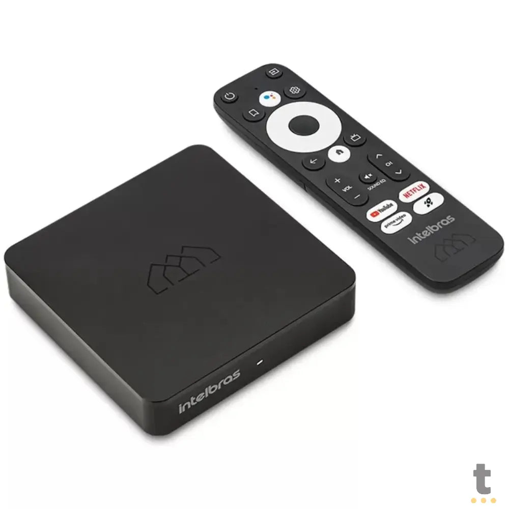 Smart Tv Box Intelbras Izy Play Full Hd Wi-Fi Bluetooth 5.0 Android TV - 4140033 Truedata