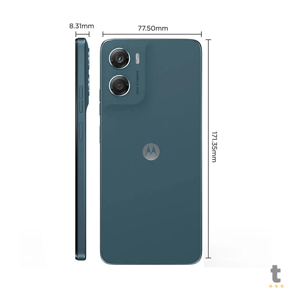 Smartphone Motorola Moto G06 12G 128Gb Octa-Core 4gb+8Gb Boost Android 15 Azul Marinho - XT2535-1 Truedata