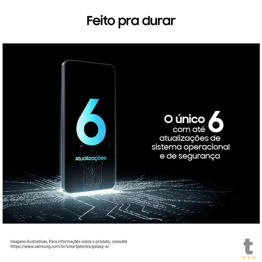 Smartphone Samsung Galaxy A17 4G 256Gb 8Gb Tela 6.7" Preto - SM-A175F/DS Truedata