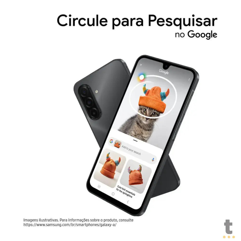 Smartphone Samsung Galaxy A17 4G 256Gb 8Gb Tela 6.7" Preto - SM-A175F/DS Truedata