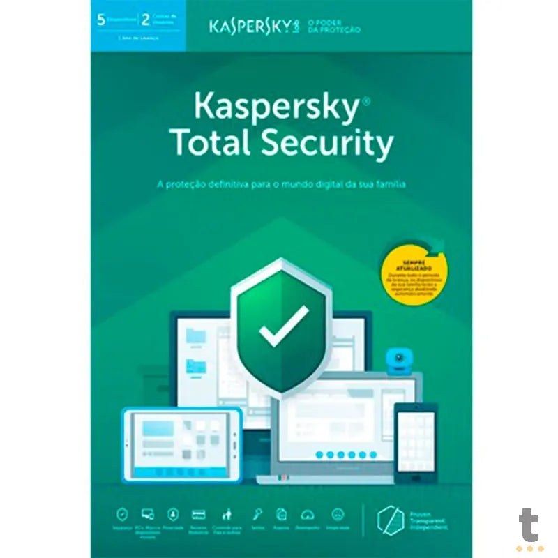 Software Kaspersky Antivirus E Internet Security 2019 - Multidispositivos - 1 Dispositivo - Download - Kl1939kdafs Truedata