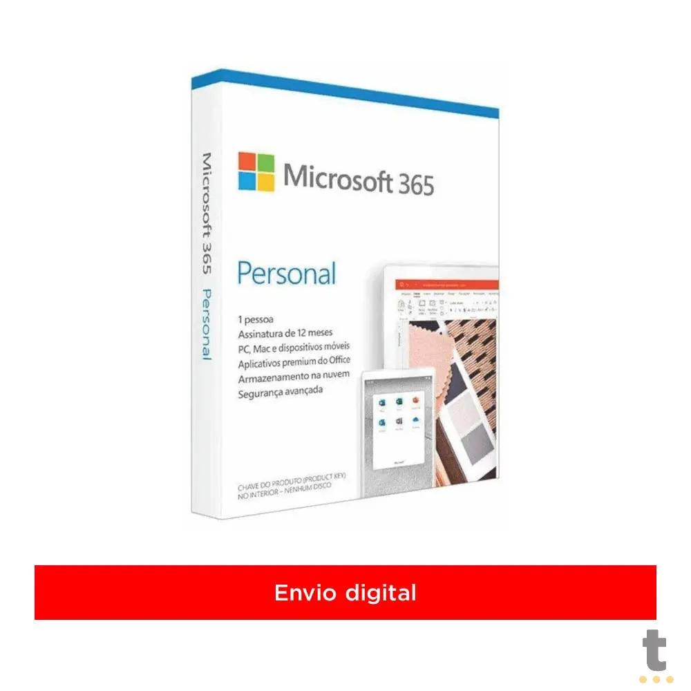 Software Microsoft Office 365 Personal Anual Win Mac Android IOS - QQ2-01017 Truedata