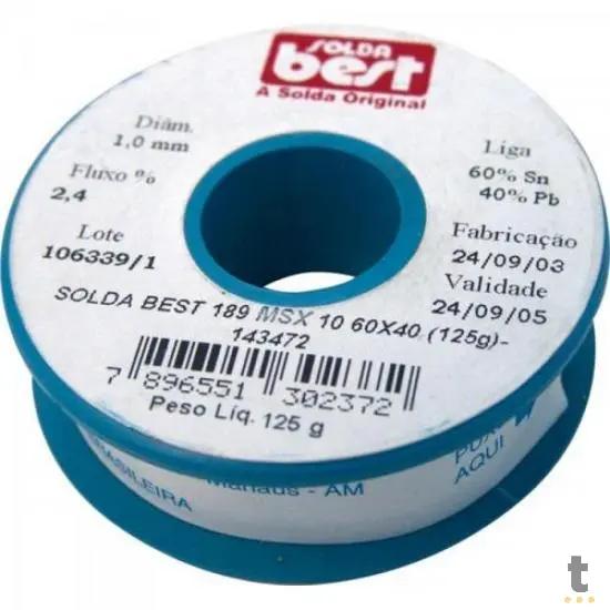 Solda em Fio BomVink 1mm 60g C/ Pasta de Solda 10g - BOM-5585 Truedata