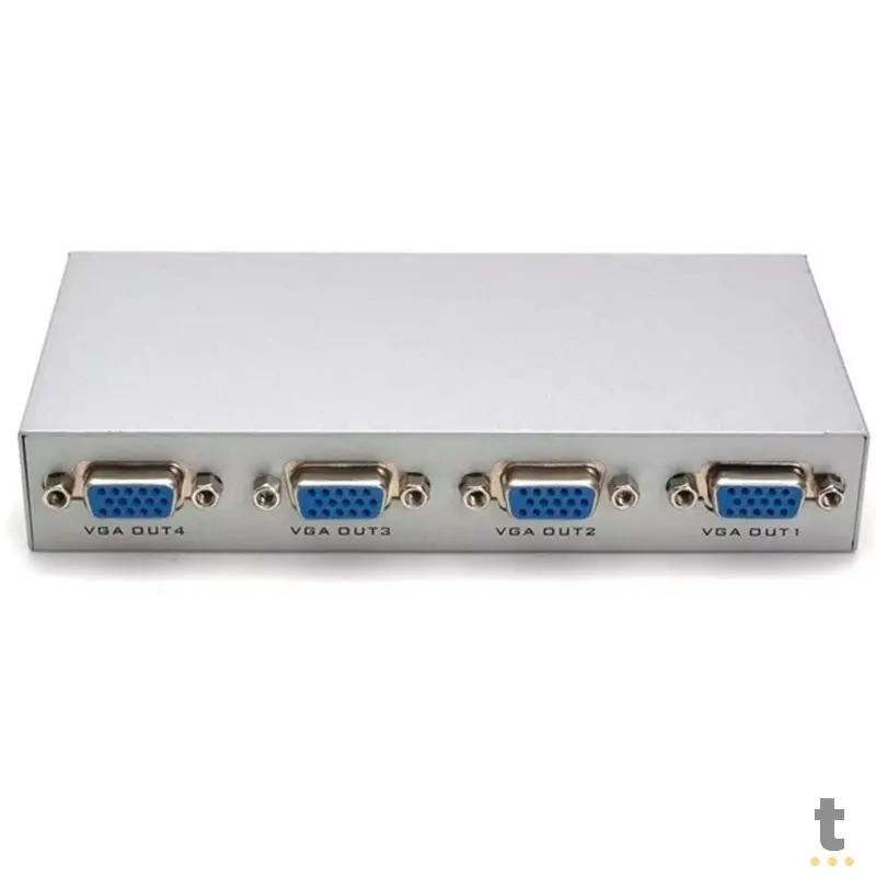Splitter De Video Vga 4 Portas 4 Monitores 200mhz Truedata