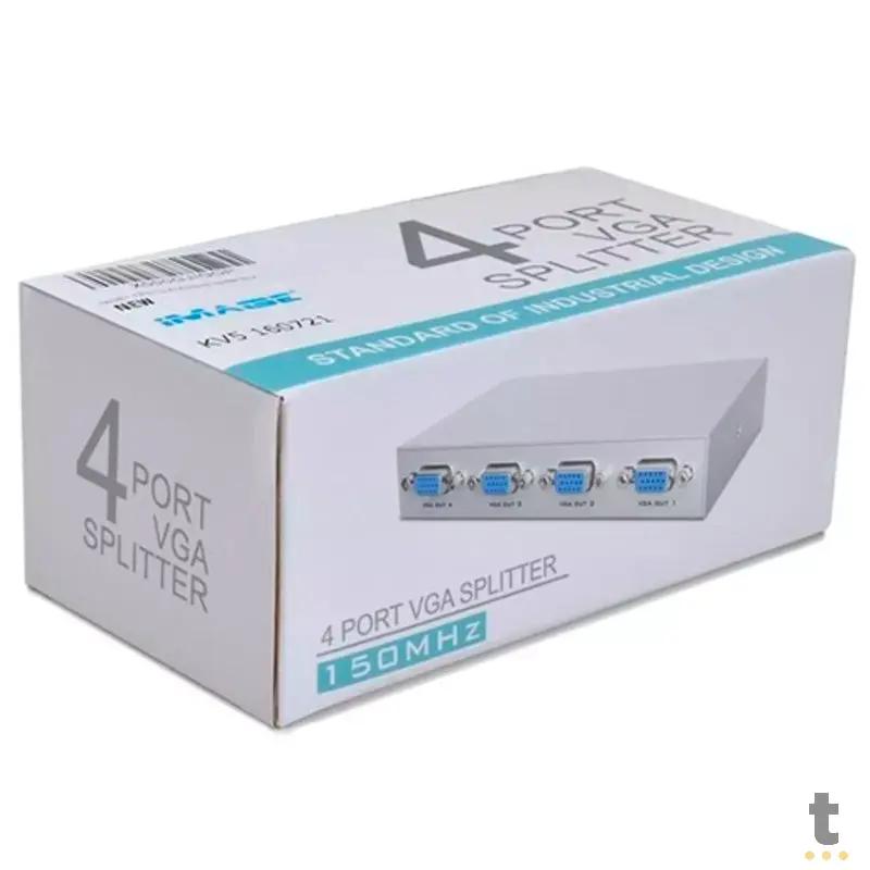 Splitter De Video Vga 4 Portas 4 Monitores 200mhz Truedata