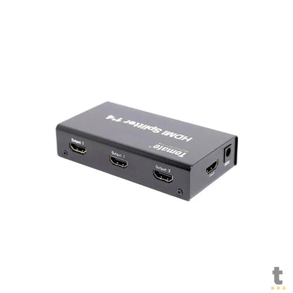 Splitter Multiplicador Divisor De Sinal Hdmi 4 Portas 1 X 4 Full HD Tomate - MTV-114 Truedata