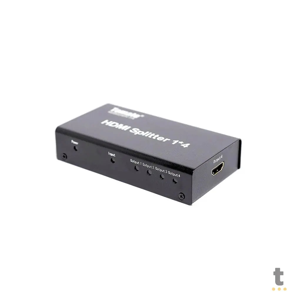Splitter Multiplicador Divisor De Sinal Hdmi 4 Portas 1 X 4 Full HD Tomate - MTV-114 Truedata