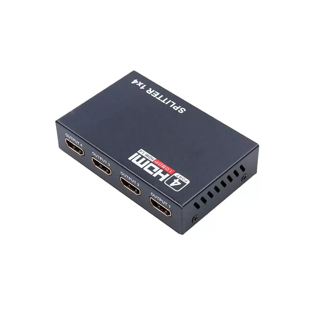 Splitter Multiplicador Divisor De Sinal Hdmi 4 Portas 1 X 4 Full Hd 4K Truedata