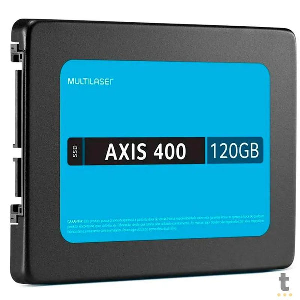 Ssd 120gb Multilaser Ss101 Axis400 430mb/s leitura 400mb/s gravação