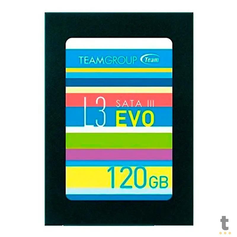 Ssd 120gb Team Group T253le120gtc101 L3 Evo 530mbps Truedata