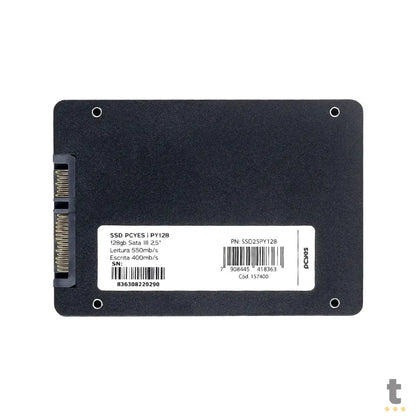 Ssd 120gb (128Gb) PCYes Sata III 2.5" 550Mb/s - SSD25PY128 Truedata