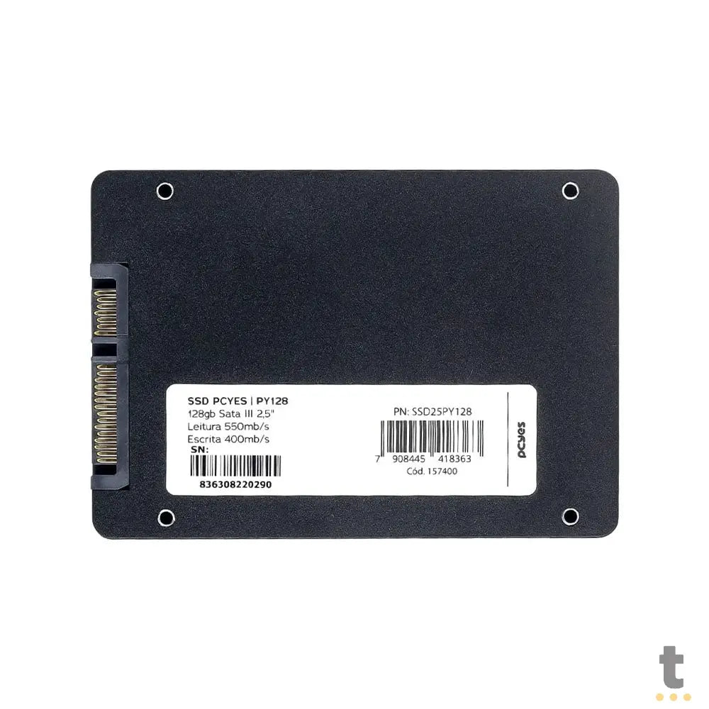 Ssd 120gb (128Gb) PCYes Sata III 2.5" 550Mb/s - SSD25PY128 Truedata