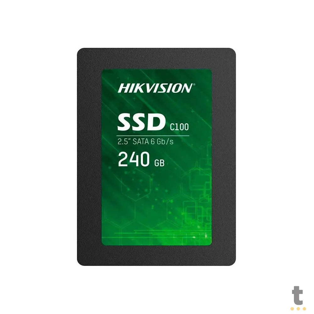 Ssd 240gb Hikvision C100 2.5" Sata 6Gb/s - HS-SSD-C100-240G Truedata