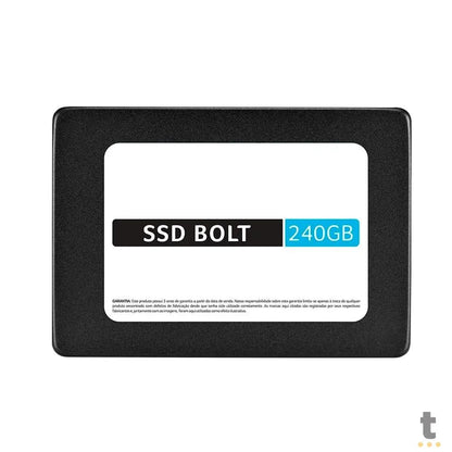 Ssd 240gb Multilaser SS220 Bolt 450mb/s Leitura 400mb/s Gravação Truedata