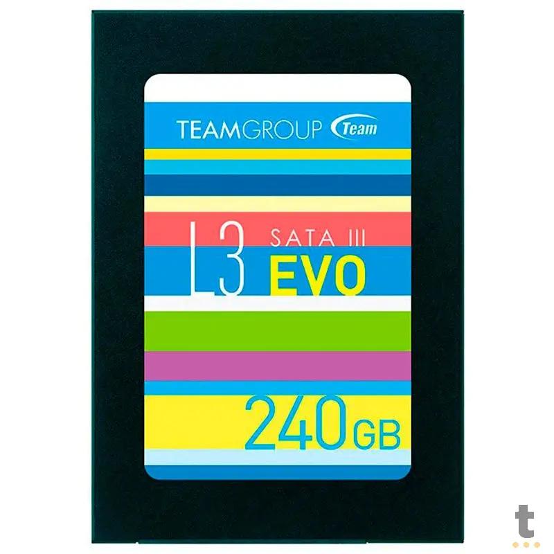 Ssd 240gb Team Group T253le240gtc101 L3 Evo 530mbps Truedata