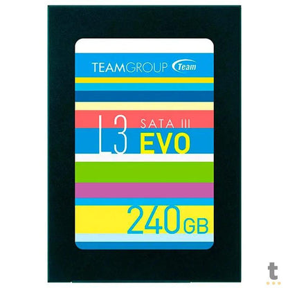 Ssd 240gb Team Group T253le240gtc101 L3 Evo 530mbps Truedata