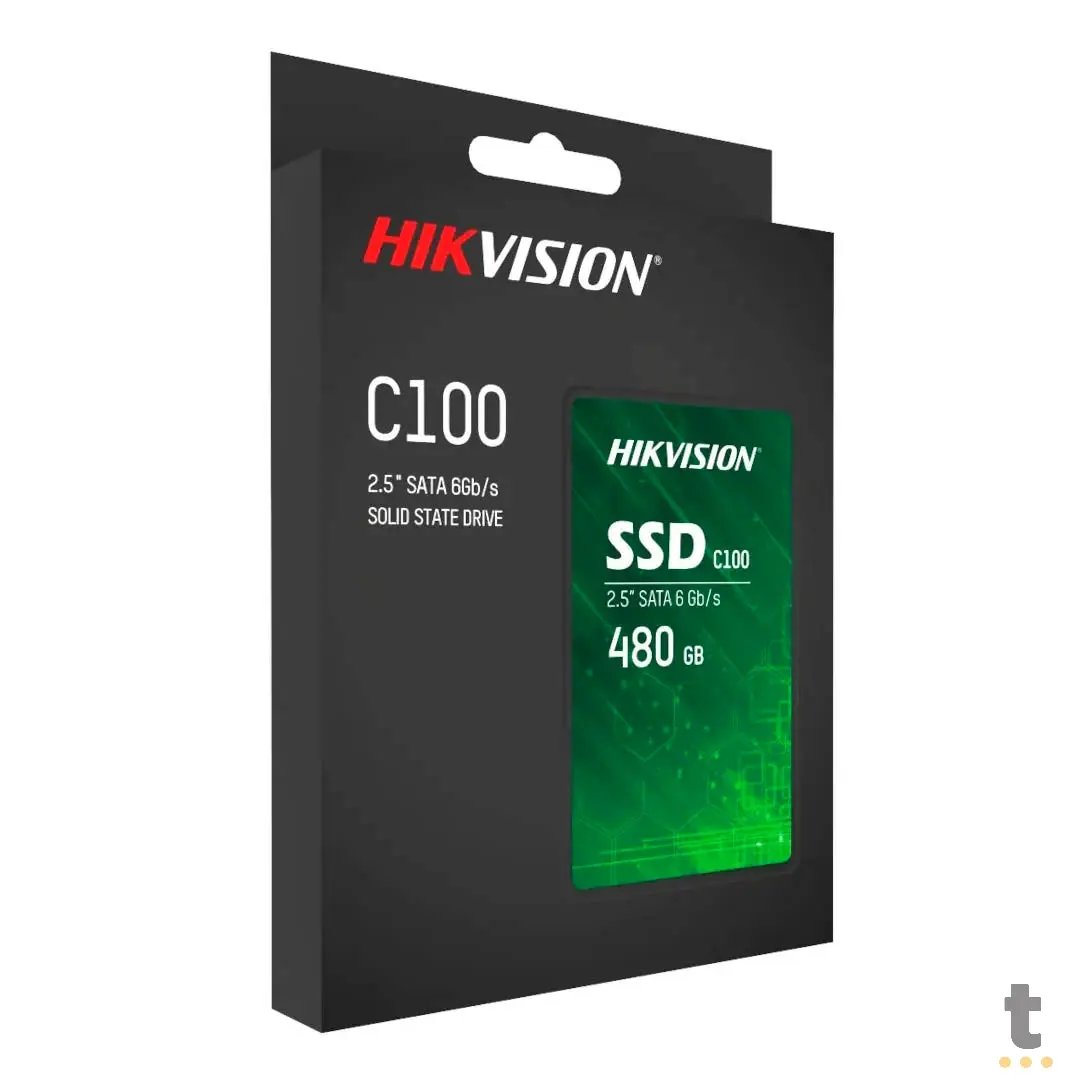 Ssd 480gb Hikvision C100 2.5" Sata 6Gb/s - HS-SSD-C100-480G Truedata
