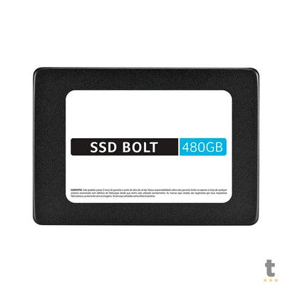 Ssd 480gb Multilaser SS420 Sata Bolt 450mb/s Leitura 400mb/s Gravação