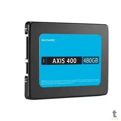 Ssd 480gb Multilaser Sata Axis400 400mb/s leitura/Gravação - Ss401 Truedata