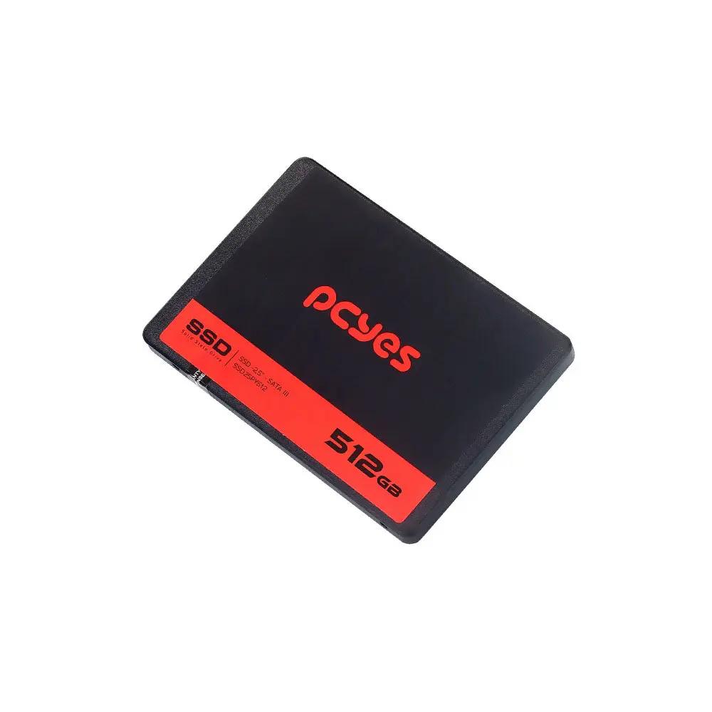 Ssd 480gb (512Gb) PCYes Sata III 2.5" 550Mb/s - SSD25PY512 Truedata