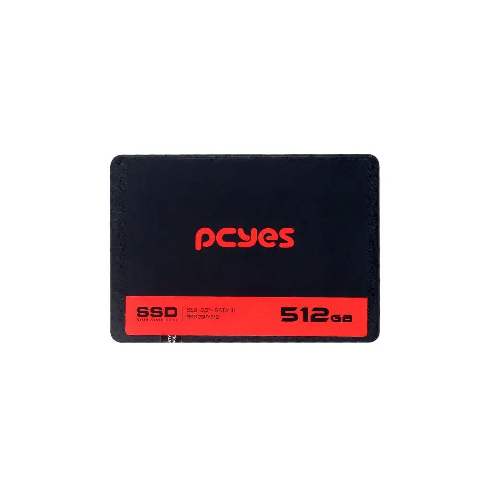 Ssd 480gb (512Gb) PCYes Sata III 2.5" 550Mb/s - SSD25PY512 Truedata