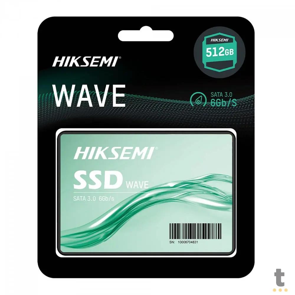 Ssd 512gb (480gb) Hiksemi Wave S 2.5" Sata III 6Gb/s - HS-SSD-WAVE(S)512 Truedata
