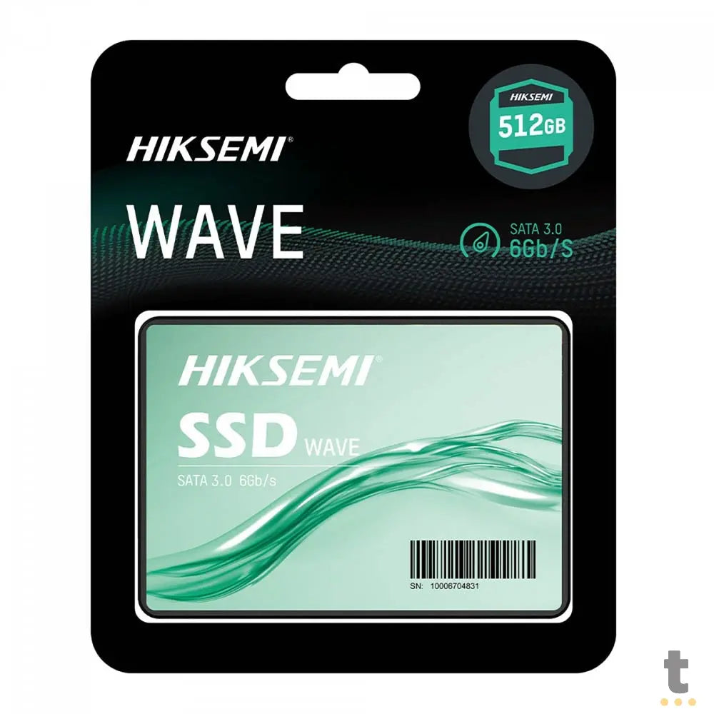 Ssd 512gb (480gb) Hiksemi Wave S 2.5" Sata III 6Gb/s - HS-SSD-WAVE(S)512 Truedata