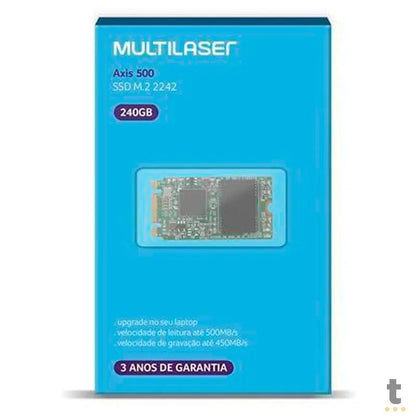 Ssd M.2 240gb Multilaser Axis500 6 Gb/s - SS204 Truedata