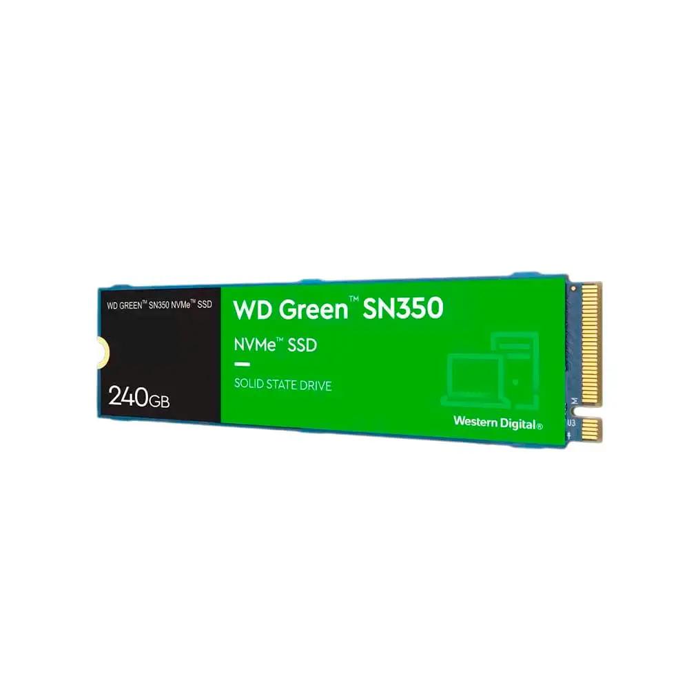 Ssd M.2 240gb Western Digital Green SN350 NVMe PCIe - WDS240G2G0C Truedata