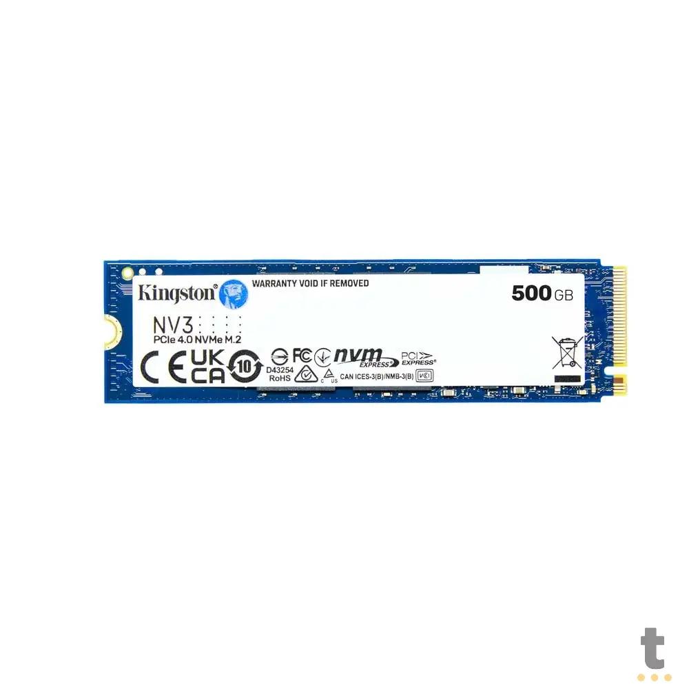 Ssd M.2 NV3 NVMe 500gb (480gb) Kingston 2280 Pci-e 4.0 - SNV3S/500G Truedata