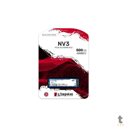 Ssd M.2 NV3 NVMe 500gb (480gb) Kingston 2280 Pci-e 4.0 - SNV3S/500G Truedata