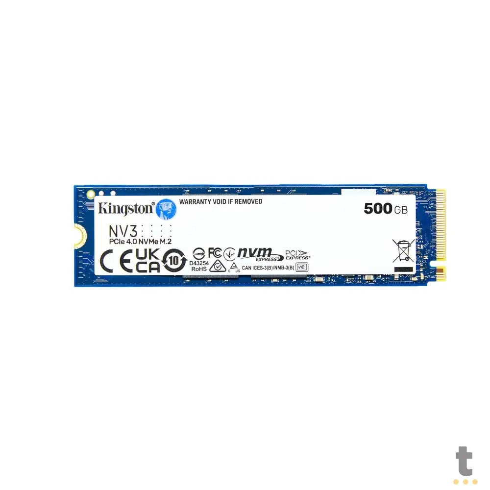 Ssd M.2 NV3 NVMe 500gb (480gb) Kingston 2280 Pci-e 4.0 - SNV3S/500G Truedata