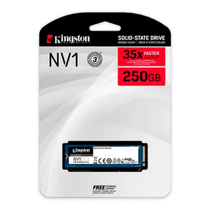 Ssd M.2 NVMe 250gb (240gb) Kingston 2280 PCI-E - SNVS/250G Truedata