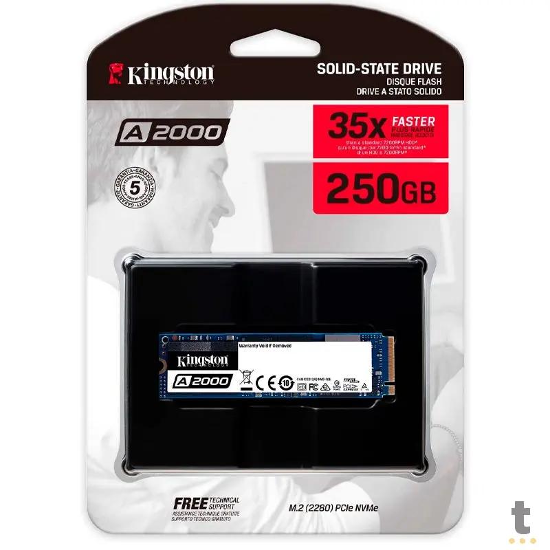 Ssd M.2 NVMe 250gb (240gb) Kingston A2000 Gen 3.0 SA2000M8-250G Truedata