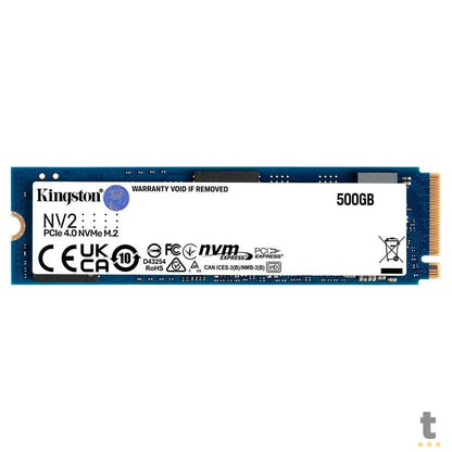 Ssd M.2 NVMe 500gb (480gb) NV2 Kingston 2280 PCI-E - SNV2S/500G Truedata