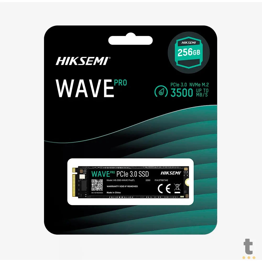 Ssd M.2 NVMe 512gb (480gb) Hiksemi 2280 Wave Pro 3520Mb/s - HS-SSD-WAVE PRO(P) Truedata