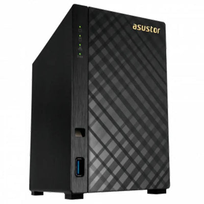 Storage Nas 2 Baias Asustor As1002t Dual Core 1.6 Ghz 512mb Ddr3 - Até 28tb Truedata
