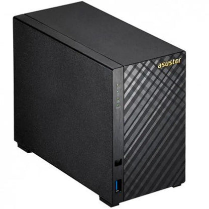 Storage Nas 2 Baias Asustor As1002t Dual Core 1.6 Ghz 512mb Ddr3 - Até 28tb Truedata