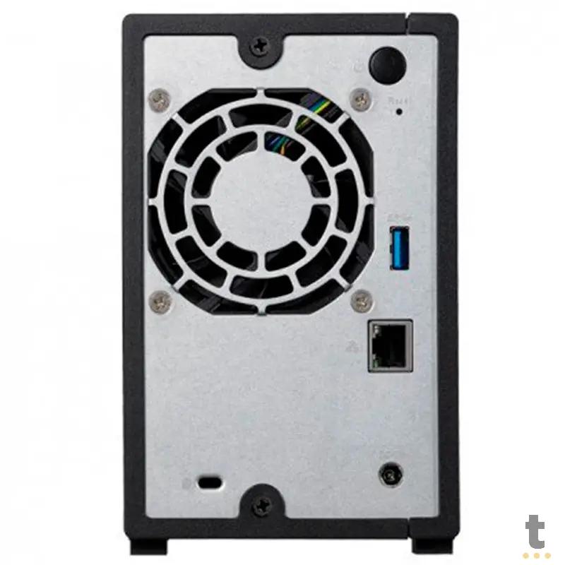 Storage Nas 2 Baias Asustor As1002t Dual Core 1.6 Ghz 512mb Ddr3 - Até 28tb Truedata