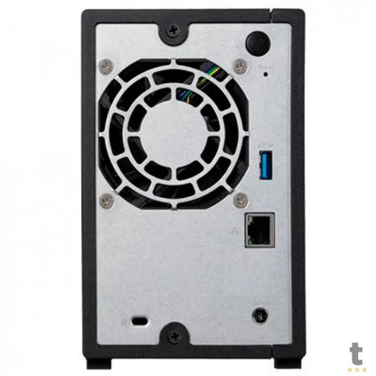 Storage Nas 2 Baias Asustor As1002t Dual Core 1.6 Ghz 512mb Ddr3 - Até 28tb Truedata