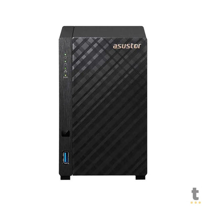 Storage Nas 2 Baias Asustor Drivestor AS1102TL Quad Core 1.7Ghz 1Gb Ddr4 - Até 24tb Truedata