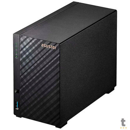 Storage Nas 2 Baias Asustor Drivestor AS1102TL Quad Core 1.7Ghz 1Gb Ddr4 - Até 24tb Truedata